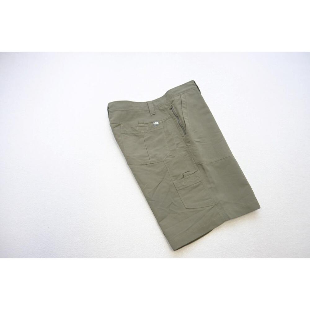 The North Face Nylon Carpenter Shorts Green Fishing Hiking Trekking Mens Size 36